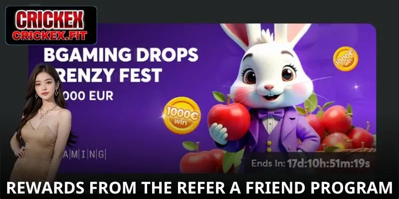 Rewards from the Refer a Friend Program