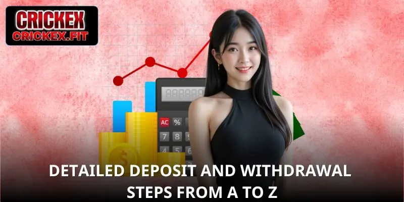 Deposit and withdrawal instructions from A to Z