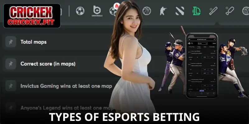 A wide variety of esports betting odds to choose from