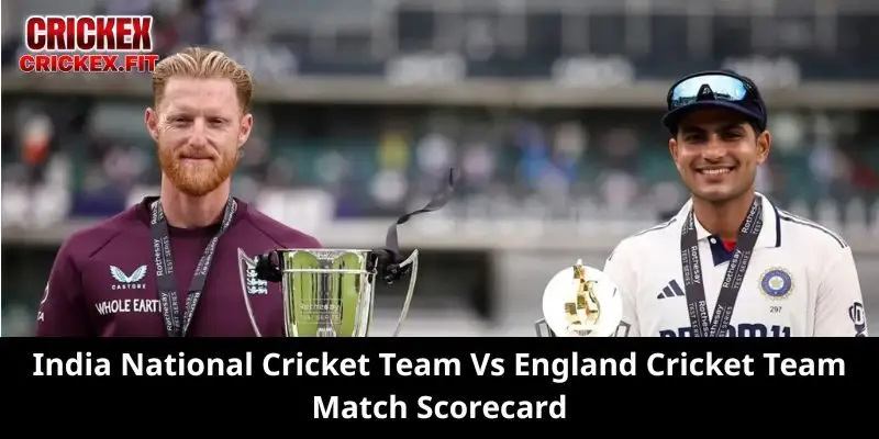 India National Cricket Team Vs England Cricket Team Match Scorecard
