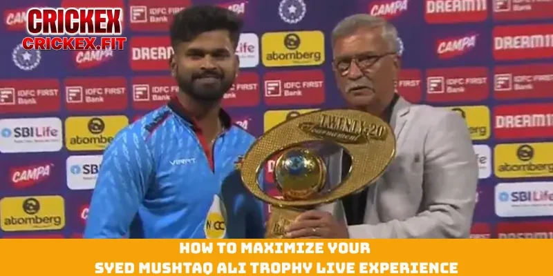 Syed Mushtaq Ali Trophy Live: Thrilling Moments You Can’t Miss 2 Syed Mushtaq Ali Trophy Live