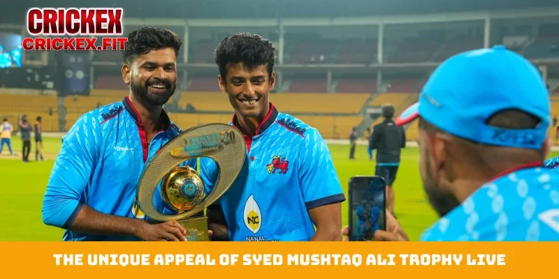 Syed Mushtaq Ali Trophy Live: Thrilling Moments You Can’t Miss 3 Syed Mushtaq Ali Trophy Live